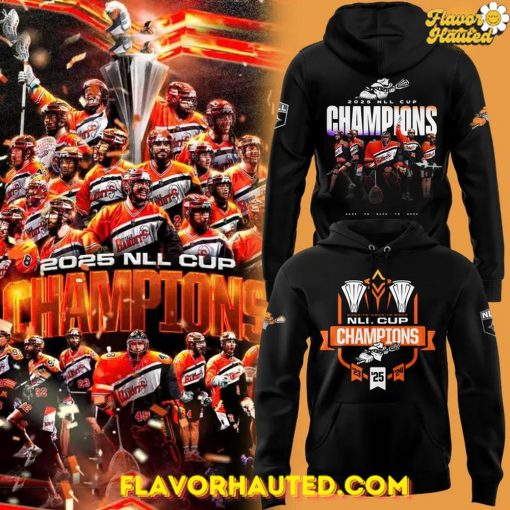 Buffalo Bandits 2025 NLL CUP CHAMPIONS Special Hoodie