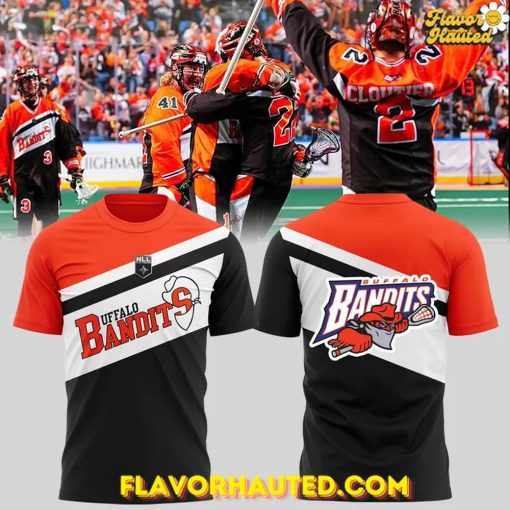 Buffalo Bandits 2025 NLL Cup New Limited Edition T-Shirt