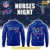 Buffalo Bills Nurses Night Game Limited Blue Hoodie