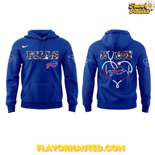 Buffalo Bills Nurses Night Game Limited Blue Hoodie