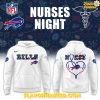 Buffalo Bills Nurses Night Game Special White Hoodie