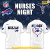 Buffalo Bills Nurses Night Game Special White T-Shirt