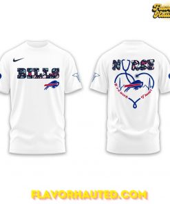 Buffalo Bills Nurses Night Game Special White T-Shirt