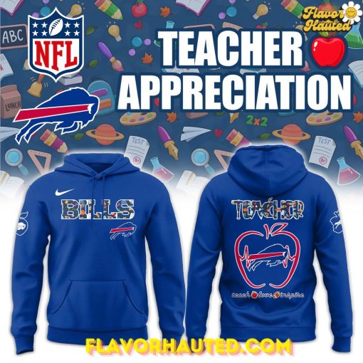 Buffalo Bills Teacher Appreciation Limited Blue Hoodie