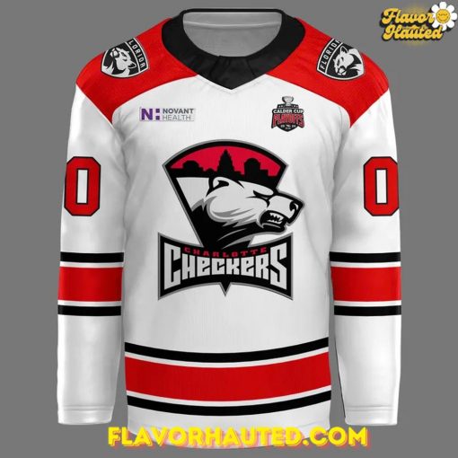 Charlotte Checkers Skyline Victory 2025 Special Hockey Jersey