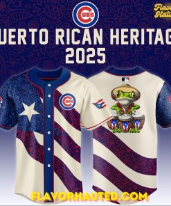 Chicago Cubs Puerto Rican Heritage 2025 Special Jersey