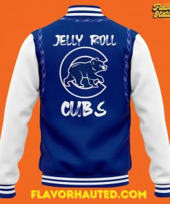 Chicago Cubs x 2025 Jelly Roll Wrigley Field Concert Special Bomber Jacket 3