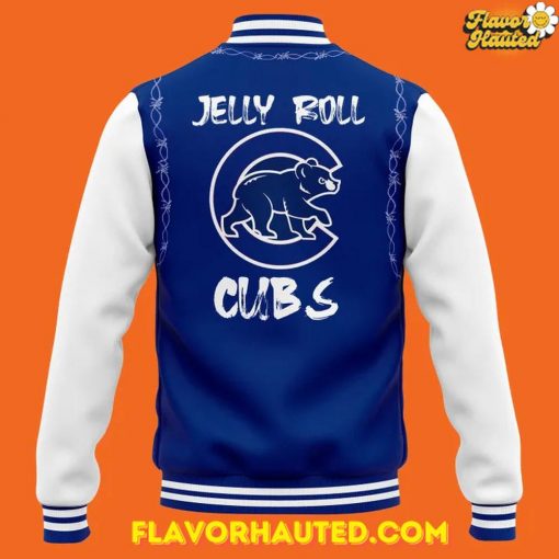 Chicago Cubs x 2025 Jelly Roll Wrigley Field Concert Special Bomber Jacket