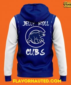 Chicago Cubs x 2025 Jelly Roll Wrigley Field Concert Special Hoodie back