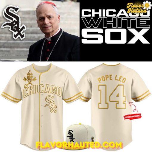 Chicago White Sox x Pope Leo XIV 2025 Baseball Jersey