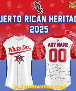 Chicago White Sox x Puerto Rican Heritage 2025 Special Jersey