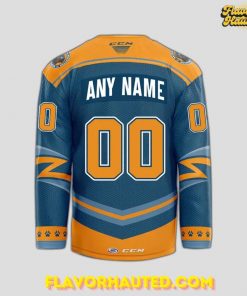 Chicago Wolves 2025 Animal Adoption Awareness Special Hockey Jersey 3