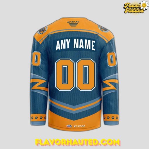 Chicago Wolves 2025 Animal Adoption Awareness Special Hockey Jersey