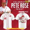 Cincinnati Reds x Pete Rose Night Collections 2025 Special Jersey