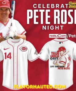 Cincinnati Reds x Pete Rose Night Collections 2025 Special Jersey