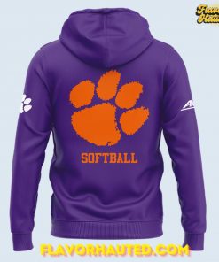 Clemson Tigers 2025 ACC Softball Champions Limited Hoodie 3