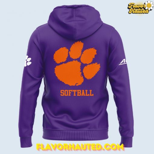 Clemson Tigers 2025 ACC Softball Champions Limited Hoodie