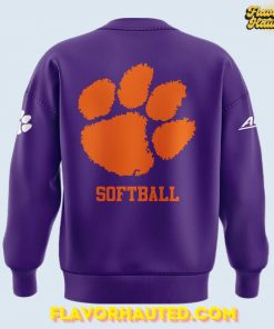 Clemson Tigers 2025 ACC Softball Champions Limited Sweatshirt 3