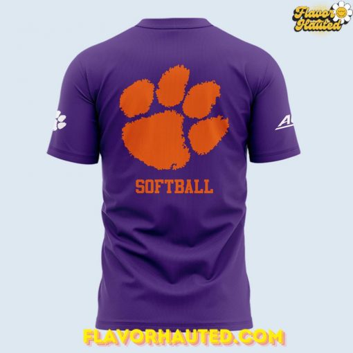 Clemson Tigers 2025 ACC Softball Champions Limited T-Shirt