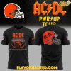Cleveland Browns AC/DC PWR Up Tour Special Black T-Shirt