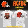 Cleveland Browns AC/DC PWR Up Tour Special White T-Shirt