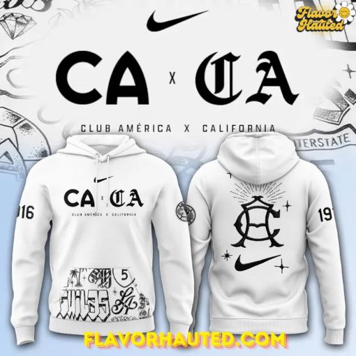 Club América x California 2025 Limited Nike Hoodie