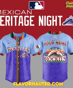Colorado Rockies 2025 Mexican Heritage Night Special Jersey