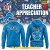 Detroit Lions Teacher Appreciation Special Blue Hoodie