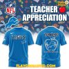 Detroit Lions Teacher Appreciation Special Blue T-Shirt