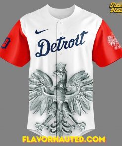 Detroit Tigers 2025 Polish Heritage Special Jersey