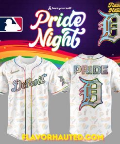 Detroit Tigers LGBTQ Pride Night 2025 Special Jersey