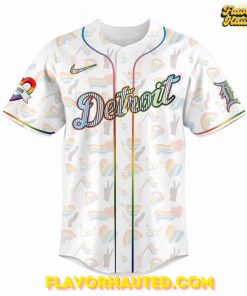 Detroit Tigers LGBTQ Pride Night 2025 Special Jersey