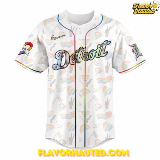 Detroit Tigers LGBTQ Pride Night 2025 Special Jersey