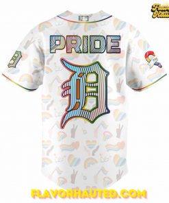 Detroit Tigers LGBTQ Pride Night 2025 Special Jersey 3