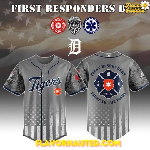 Detroit Tigers MLB x First Responders 2025 Special Jersey