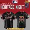 Detroit Tigers Mexican Heritage Night Special Black Baseball Jersey