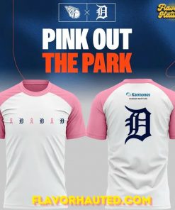 Detroit Tigers Strike Out Cancer Special T-Shirt