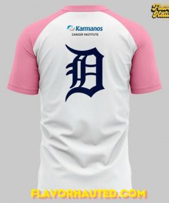 Detroit Tigers Strike Out Cancer Special T Shirt 3