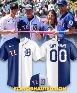Detroit Tigers x Texas Rangers 2025 Baseball Jersey