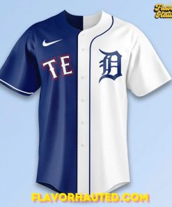 Detroit Tigers x Texas Rangers 2025 Baseball Jersey