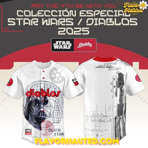 Diablos Rojos del México x Star Wars Limited Baseball Jersey