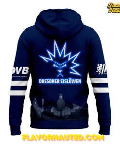 Dresdner Eislöwen Meister 2025 Special Navy Hoodie 2