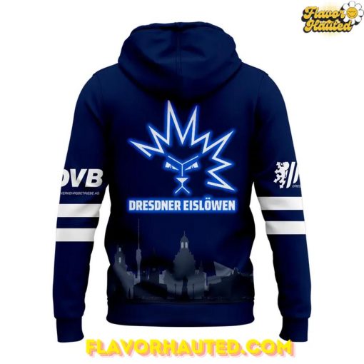 Dresdner Eislöwen Meister 2025 Special Navy Hoodie