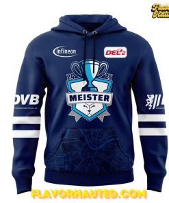 Dresdner Eislöwen Meister 2025 Special Navy Hoodie