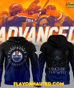 Edmonton Oilers Western Conference 2025 Champions Special Hoodie