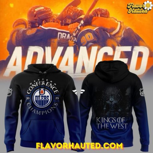 Edmonton Oilers Western Conference 2025 Champions Special Hoodie