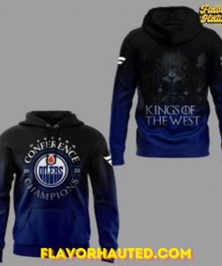 Edmonton Oilers Western Conference 2025 Champions Special Hoodie