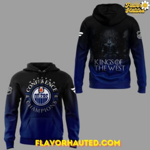 Edmonton Oilers Western Conference 2025 Champions Special Hoodie