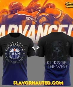 Edmonton Oilers Western Conference 2025 Champions Special T-Shirt