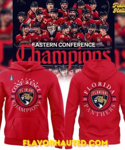 Florida Panthers 2025 Eastern Conference Champions Special Red Hoodie